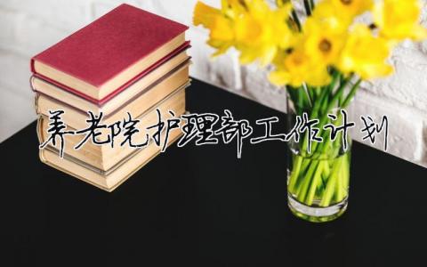 養(yǎng)老院護(hù)理部工作計(jì)劃 養(yǎng)老院護(hù)理部主任工作計(jì)劃（精選合集13篇）