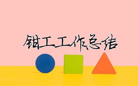 鉗工工作總結 鉗工工作總結600字（精選合集16篇）