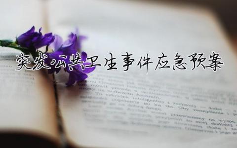 突發公共衛生事件應急預案 醫院突發公共衛生事件應急預案（精選合集16篇）