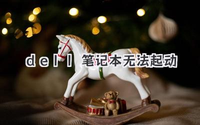 dell 筆記本 無法起動(dòng)