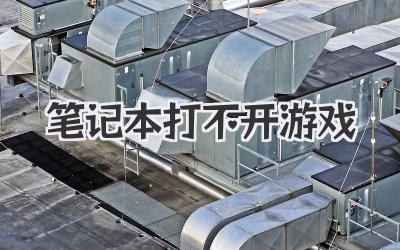 筆記本打不開游戲