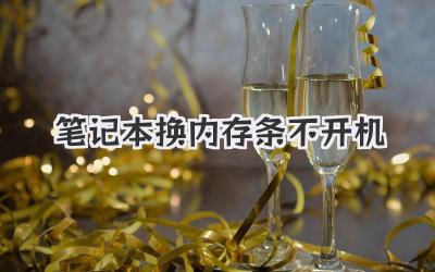 筆記本換內(nèi)存條不開機(jī)